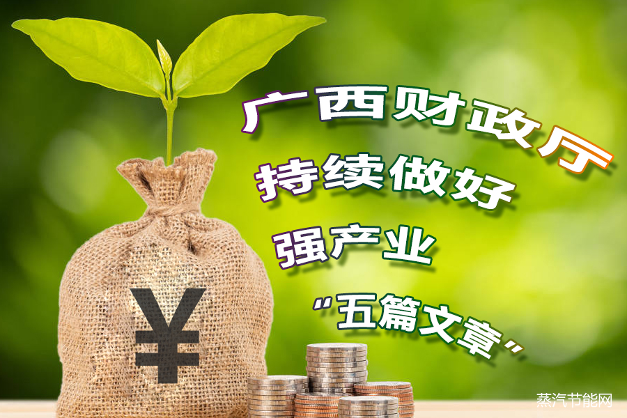 广西财政厅持续做好强产业“五篇文章”