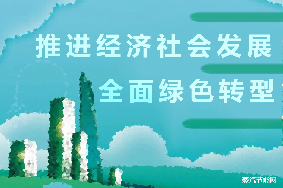 蹄疾步稳 推进经济社会发展全面绿色转型